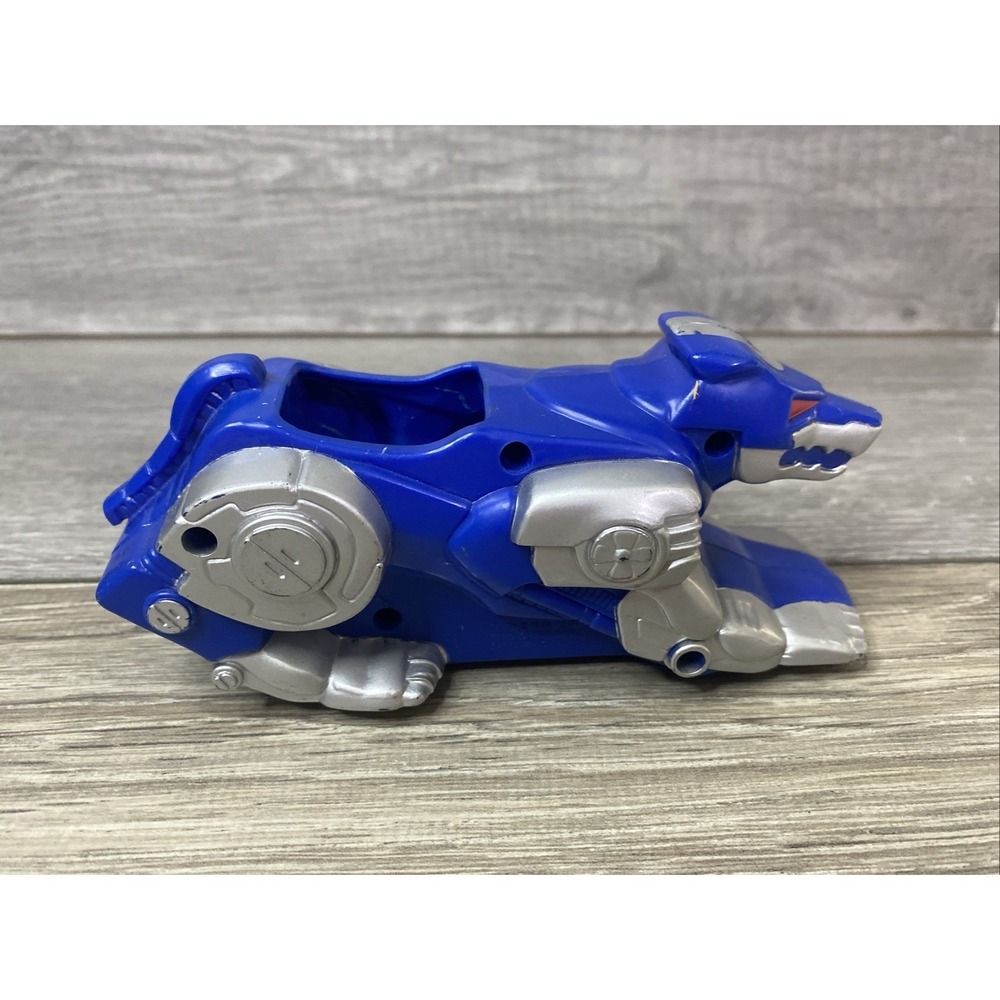 Bandai Power Rangers Blue Wolf Ninjazord Toy 1995 Blue Good Vintage 90s Saban